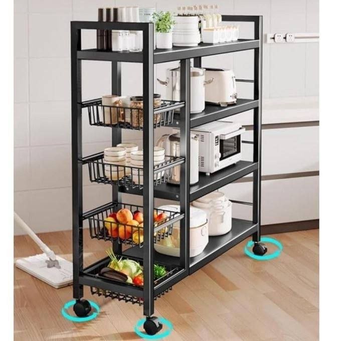 Chariot de rangement structure vide